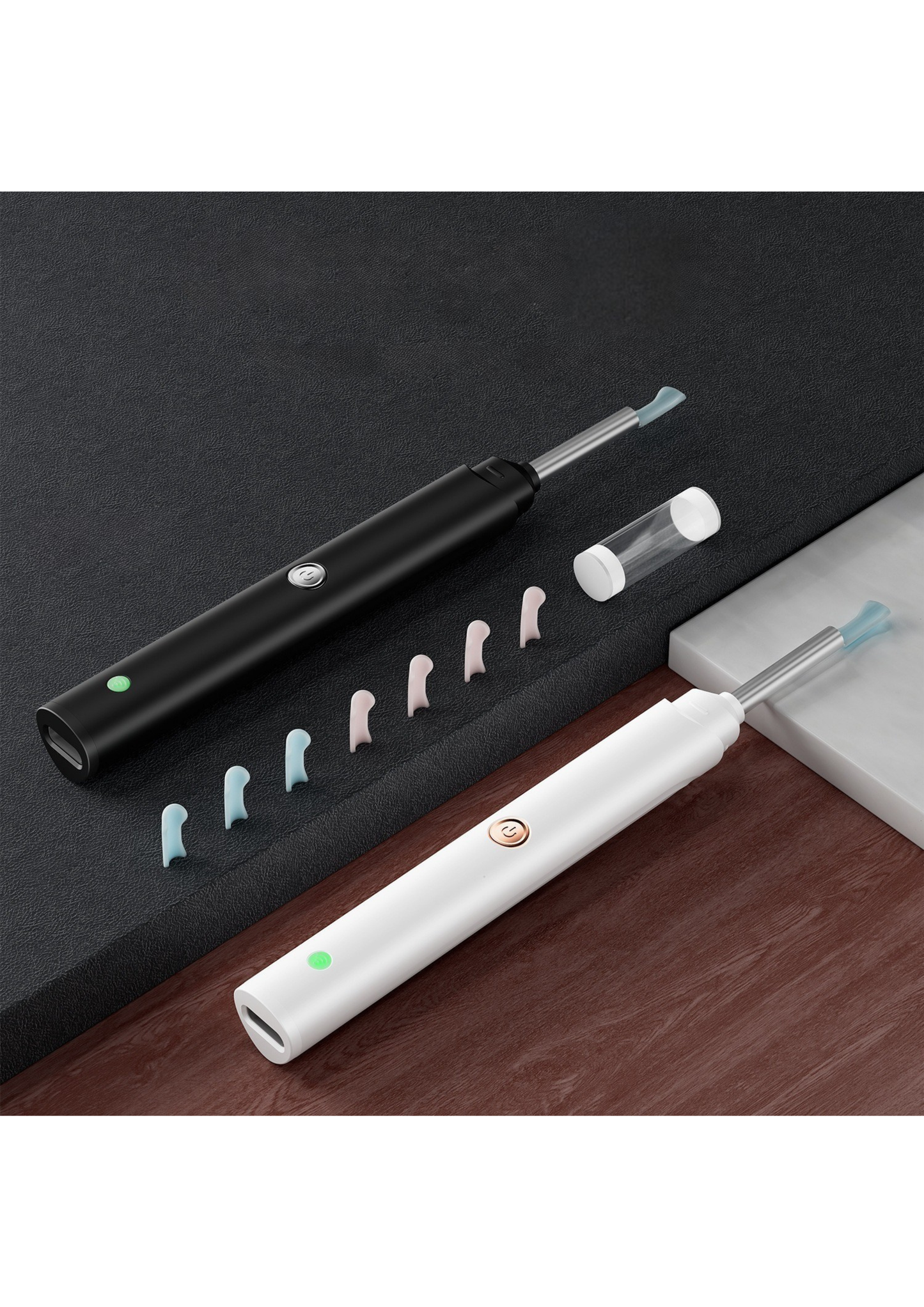 öronvaxrengörare med kamera