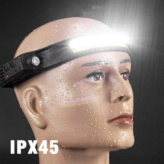 Stark pannlampa med sensor